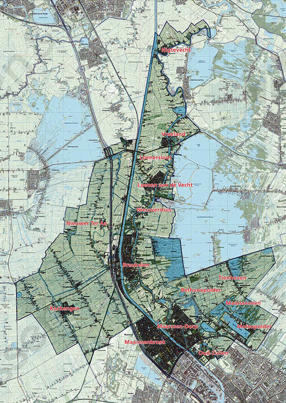 Het ophaalgebied van De Sirkel